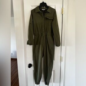 FASHION NOVA Jumpsuit - Size Large - Army Green